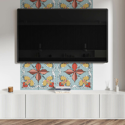 Panou decorativ bucatarie Motiv floral cu accente subtile