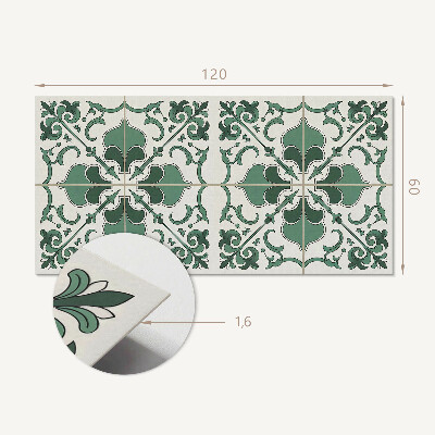 Panou decorativ bucatarie Motiv de plante elegant