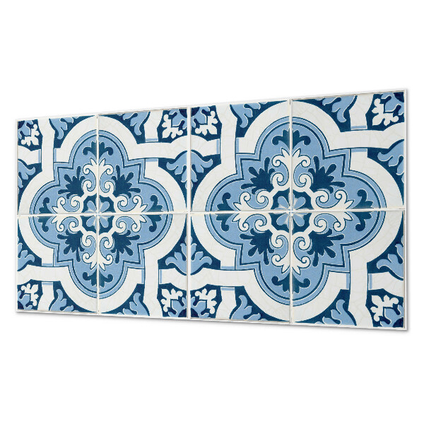 Panou decorativ perete dreptunghiular Ornamente cu gresie în stil clasic