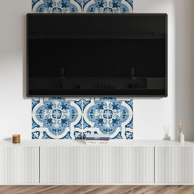 Panou decorativ perete dreptunghiular Ornamente cu gresie în stil clasic