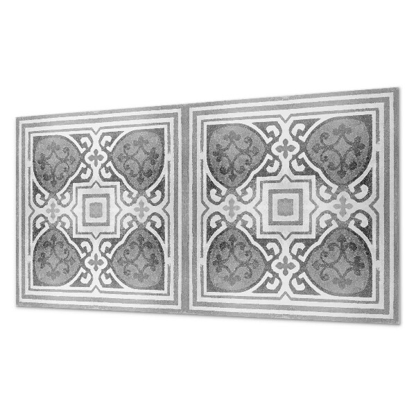 Panou decorativ dreptunghiular Ornamente în simetrie armonioasă