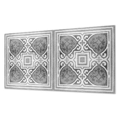 Panou decorativ dreptunghiular Ornamente în simetrie armonioasă