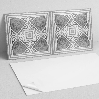 Panou decorativ dreptunghiular Ornamente în simetrie armonioasă