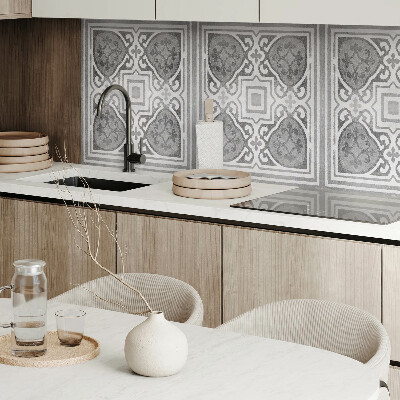 Panou decorativ dreptunghiular Ornamente în simetrie armonioasă