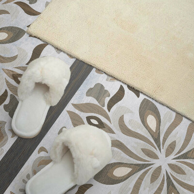 Panou decorativ perete dreptunghiular Motiv floral simetric