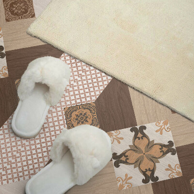 Panou decorativ perete dreptunghiular Model de mozaic cu detalii decorative