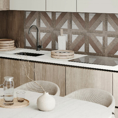Panou decorativ dreptunghiular Geometria structurilor naturale