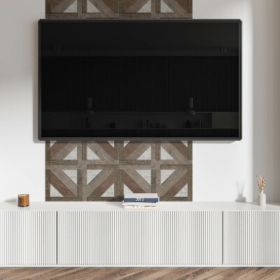 Panou decorativ dreptunghiular Geometria structurilor naturale