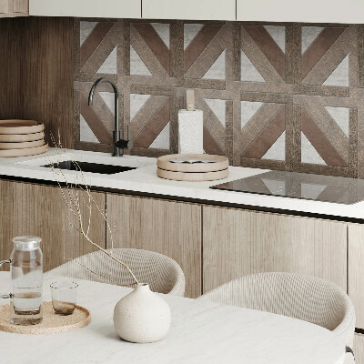 Panou decorativ dreptunghiular Geometria structurilor naturale