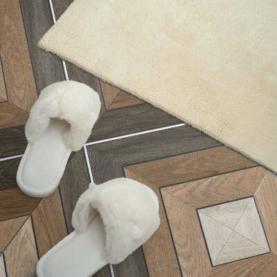 Panou decorativ bucatarie Romburi geometrice într-un stil modern