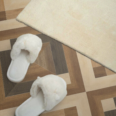 Panou decorativ perete dreptunghiular Motiv geometric în carouri
