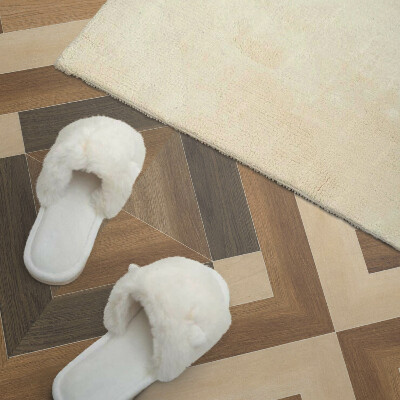 Panou decorativ perete dreptunghiular Motiv geometric în carouri