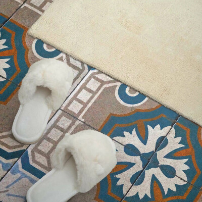 Panou decorativ bucatarie Model de mozaic cu motive decorative