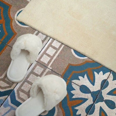 Panou decorativ bucatarie Model de mozaic cu motive decorative