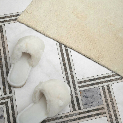 Panou decorativ perete dreptunghiular Construirea liniilor geometrice