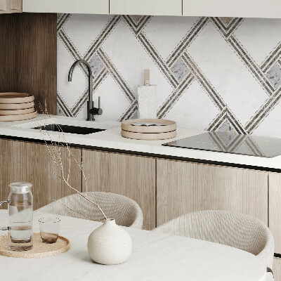 Panou decorativ perete dreptunghiular Construirea liniilor geometrice