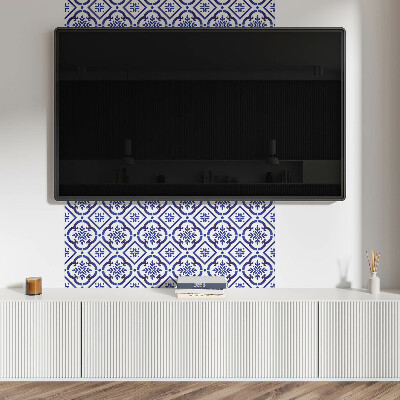 Panou decorativ perete dreptunghiular Placi cu motive decorative