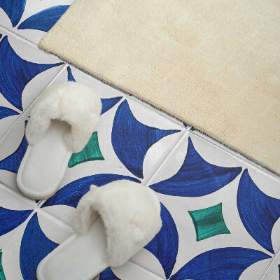 Panou decorativ dreptunghiular Modele de plăci în stil geometric