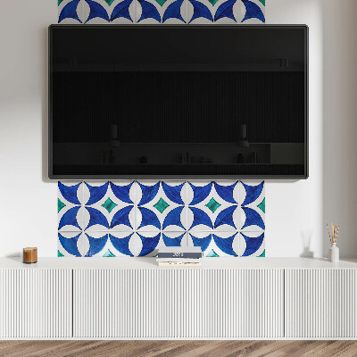 Panou decorativ dreptunghiular Modele de plăci în stil geometric