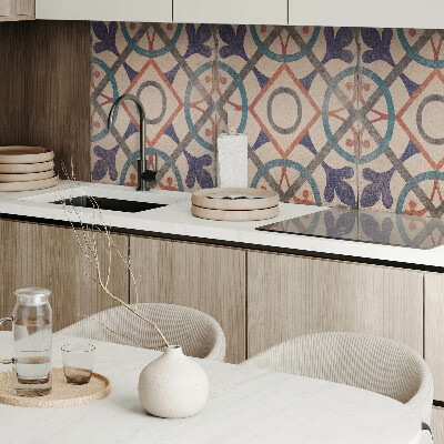 Panou decorativ perete dreptunghiular Colec?ie geometrică cu cercuri