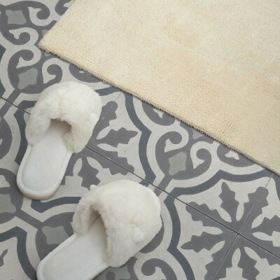 Panou decorativ bucatarie Model de mozaic cu detalii decorative