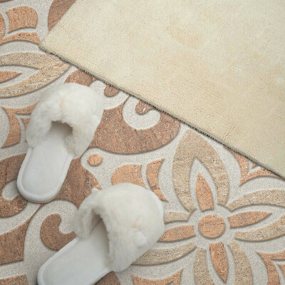 Panou decorativ bucatarie Motiv floral cu detalii decorative