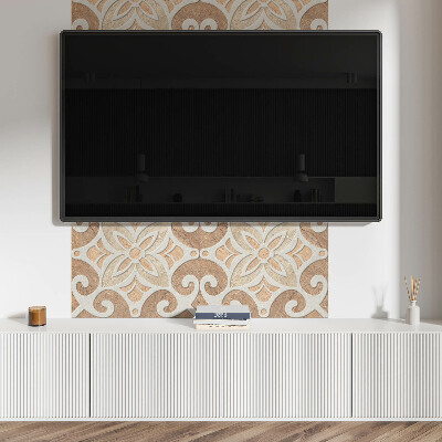 Panou decorativ bucatarie Motiv floral cu detalii decorative
