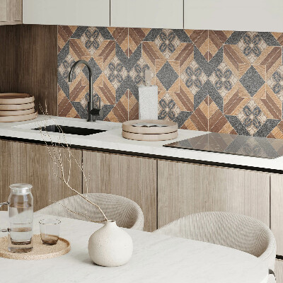 Panou decorativ perete dreptunghiular Inspira?ii florale într-un stil modern