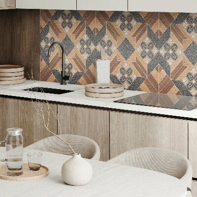 Panou decorativ perete dreptunghiular Inspira?ii florale într-un stil modern