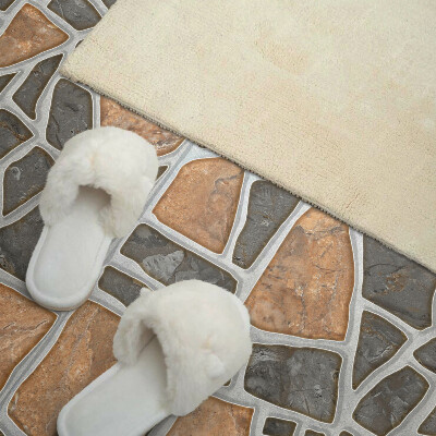 Panou decorativ dreptunghiular Mozaic din forme de piatră