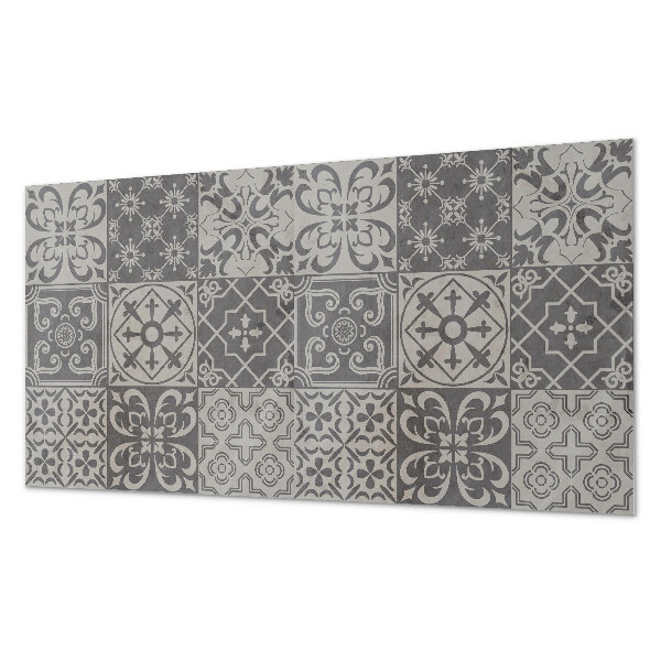 Panou decorativ dreptunghiular compozi?ii cu gresie 3x3