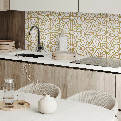 Panou decorativ perete dreptunghiular Model geometric cu stele