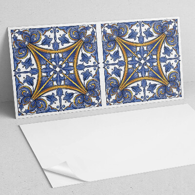 Panou decorativ dreptunghiular Planta?i ornamente într-un stil armonios