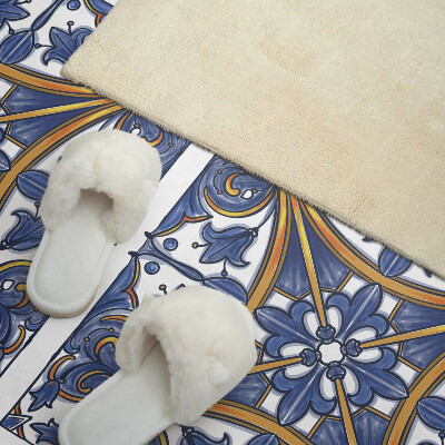 Panou decorativ dreptunghiular Planta?i ornamente într-un stil armonios