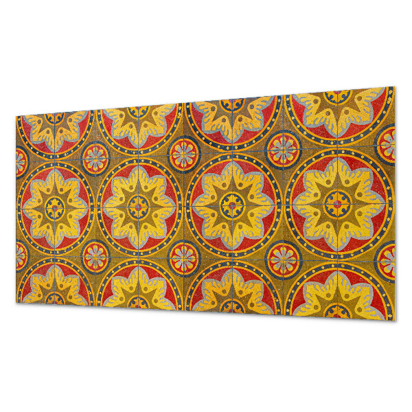 Panou decorativ dreptunghiular Un model floral plin de detalii