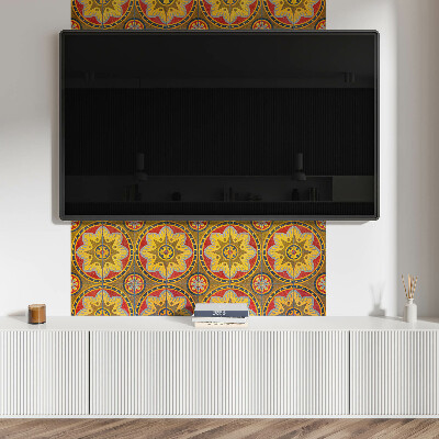 Panou decorativ dreptunghiular Un model floral plin de detalii