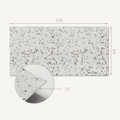 Panou decorativ bucatarie Model cu pietre miniaturale
