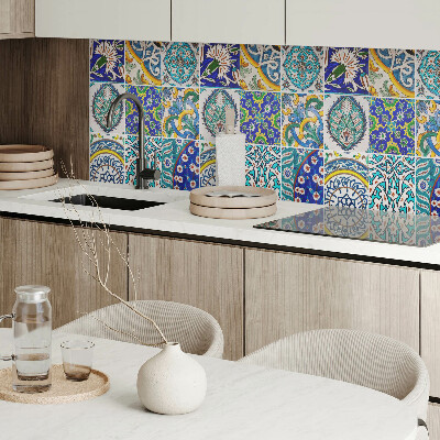 Panou decorativ bucatarie Modele ceramice mozaice