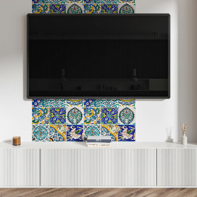 Panou decorativ bucatarie Modele ceramice mozaice