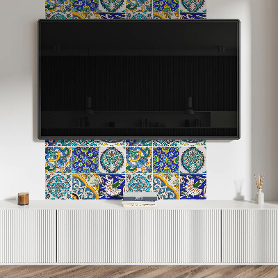 Panou decorativ bucatarie Modele ceramice mozaice
