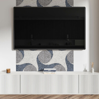 Panou decorativ dreptunghiular Abstrac?ia mozaică