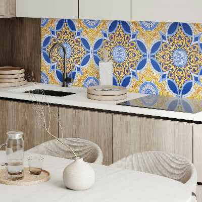 Panou decorativ bucatarie Model decorativ floral