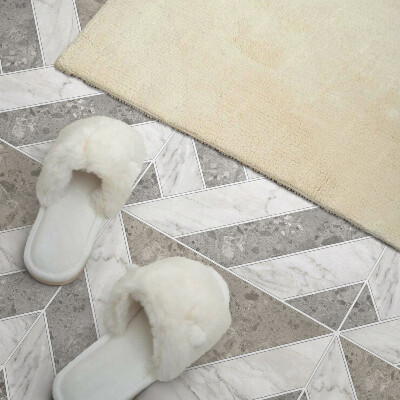 Panou decorativ perete dreptunghiular Model geometric în plăci