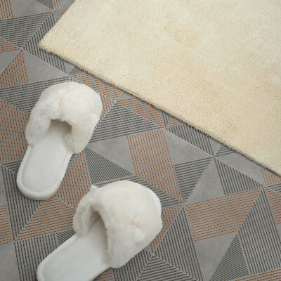 Panou decorativ bucatarie Motiv geometric triunghiular