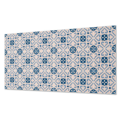 Panou decorativ perete dreptunghiular Motive ornamentale pe gresie
