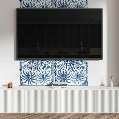 Panou decorativ bucatarie Motiv de plante exotice