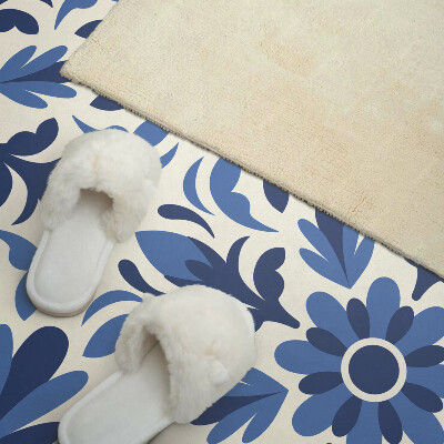 Panou decorativ bucatarie Motiv floral cu frunze verzi