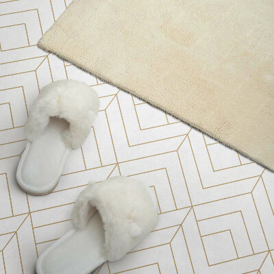 Panou decorativ bucatarie Model cu romburi în stil geometric