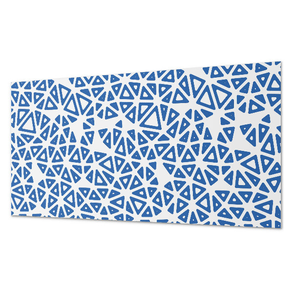 Panou decorativ perete dreptunghiular Motiv triunghi geometric
