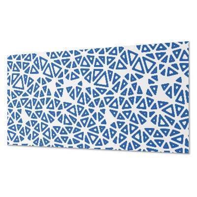 Panou decorativ perete dreptunghiular Motiv triunghi geometric